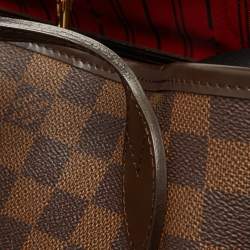 Louis Vuitton Damier Ebene Canvas Neverfull PM Bag