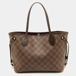 Louis Vuitton Damier Ebene Canvas Neverfull PM Bag