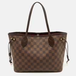 Louis Vuitton Damier Ebene Canvas Neverfull PM Bag