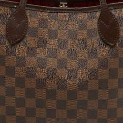 Louis Vuitton Damier Ebene Canvas Neverfull PM Bag
