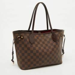 Louis Vuitton Damier Ebene Canvas Neverfull PM Bag