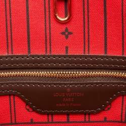 Louis Vuitton Damier Ebene Canvas Neverfull PM Bag