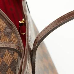 Louis Vuitton Damier Ebene Canvas Neverfull PM Bag