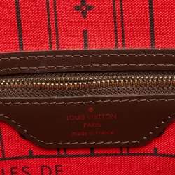 Louis Vuitton Damier Ebene Canvas Neverfull PM Bag