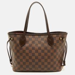 Louis Vuitton Damier Ebene Canvas Neverfull PM Bag