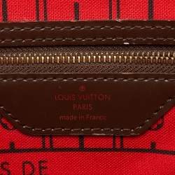 Louis Vuitton Damier Ebene Canvas Neverfull PM Bag