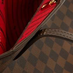 Louis Vuitton Damier Ebene Canvas Neverfull PM Bag