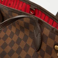Louis Vuitton Damier Ebene Canvas Neverfull PM Bag