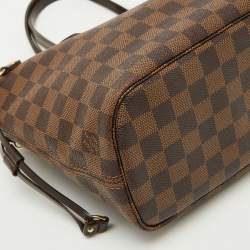 Louis Vuitton Damier Ebene Canvas Neverfull PM Bag