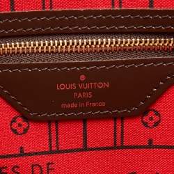 Louis Vuitton Damier Ebene Canvas Neverfull MM Bag