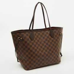 Louis Vuitton Damier Ebene Canvas Neverfull MM Bag