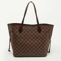 Louis Vuitton Damier Ebene Canvas Neverfull MM Bag