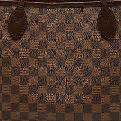 Louis Vuitton Damier Ebene Canvas Neverfull MM Bag
