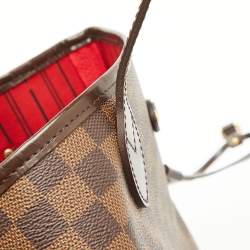 Louis Vuitton Damier Ebene Canvas Neverfull MM Bag