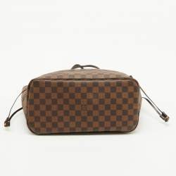 Louis Vuitton Damier Ebene Canvas Neverfull MM Bag