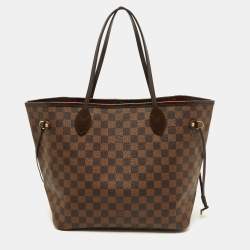 Louis Vuitton Damier Ebene Canvas Neverfull MM Bag