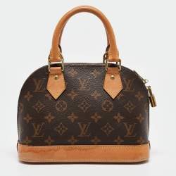 Pre Owned Louis Vuitton Monogram Canvas Alma BB Bag