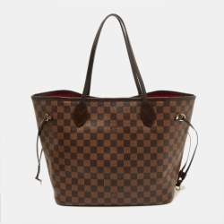 Louis Vuitton Damier Ebene Canvas Neverfull MM Bag