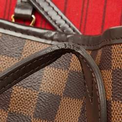 Louis Vuitton Damier Ebene Canvas Neverfull MM Bag