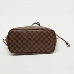 Louis Vuitton Damier Ebene Canvas Neverfull MM Bag