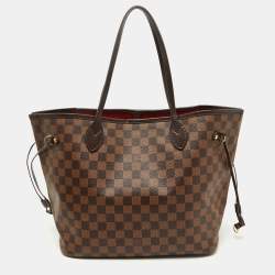 Louis Vuitton Damier Ebene Canvas Neverfull MM Bag