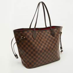 Louis Vuitton Damier Ebene Canvas Neverfull MM Bag