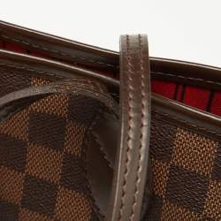 Louis Vuitton Damier Ebene Canvas Neverfull MM Bag