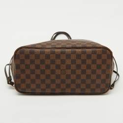 Louis Vuitton Damier Ebene Canvas Neverfull MM Bag