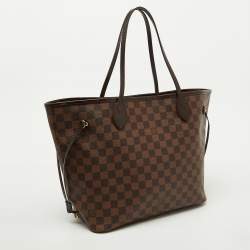 Louis Vuitton Damier Ebene Canvas Neverfull MM Bag