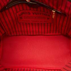 Louis Vuitton Damier Ebene Canvas Neverfull MM Bag