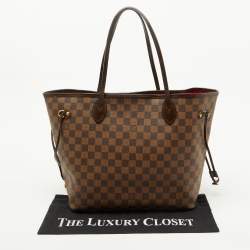 Louis Vuitton Damier Ebene Canvas Neverfull MM Bag