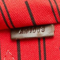 Louis Vuitton Damier Ebene Canvas Neverfull MM Bag