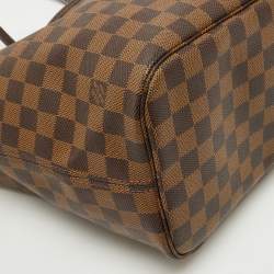 Louis Vuitton Damier Ebene Canvas Neverfull MM Bag
