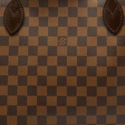 Louis Vuitton Damier Ebene Canvas Neverfull MM Bag