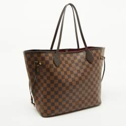 Louis Vuitton Damier Ebene Canvas Neverfull MM Bag