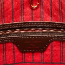 Louis Vuitton Damier Ebene Canvas Neverfull MM Bag