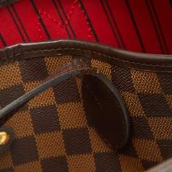 Louis Vuitton Damier Ebene Canvas Neverfull MM Bag