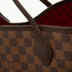 Louis Vuitton Damier Ebene Canvas Neverfull MM Bag