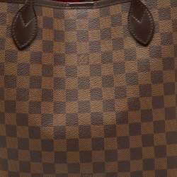 Louis Vuitton Damier Ebene Canvas Neverfull MM Bag