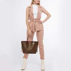 Louis Vuitton Damier Ebene Canvas Neverfull MM Bag