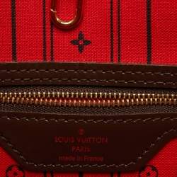 Louis Vuitton Damier Ebene Canvas Neverfull MM Bag