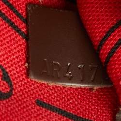 Louis Vuitton Damier Ebene Canvas Neverfull MM Bag