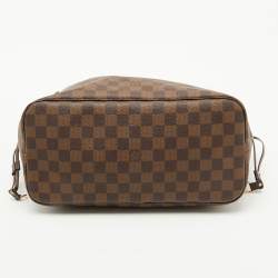 Louis Vuitton Damier Ebene Canvas Neverfull MM Bag