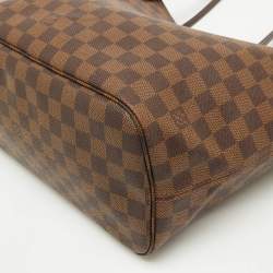 Louis Vuitton Damier Ebene Canvas Neverfull MM Bag