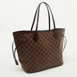 Louis Vuitton Damier Ebene Canvas Neverfull MM Bag