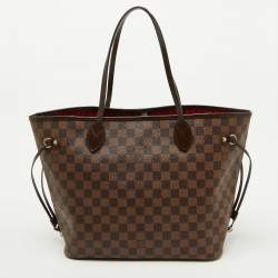 Louis Vuitton Damier Ebene Canvas Neverfull MM Bag