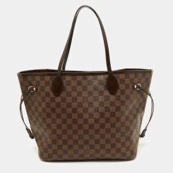 Louis Vuitton Damier Ebene Canvas Neverfull MM Bag