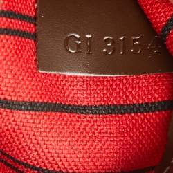 Louis Vuitton Damier Ebene Canvas Neverfull MM Bag
