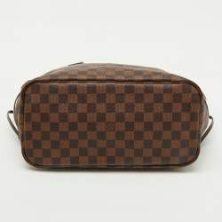 Louis Vuitton Damier Ebene Canvas Neverfull MM Bag