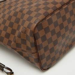 Louis Vuitton Damier Ebene Canvas Neverfull MM Bag